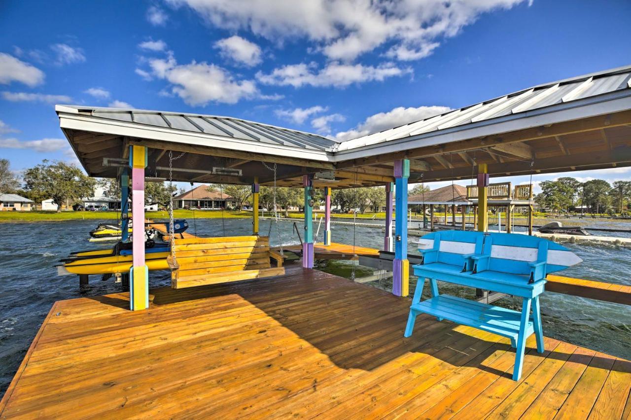 Waterfront Lake Placid Home With Dock And Fire Pit Eksteriør bilde