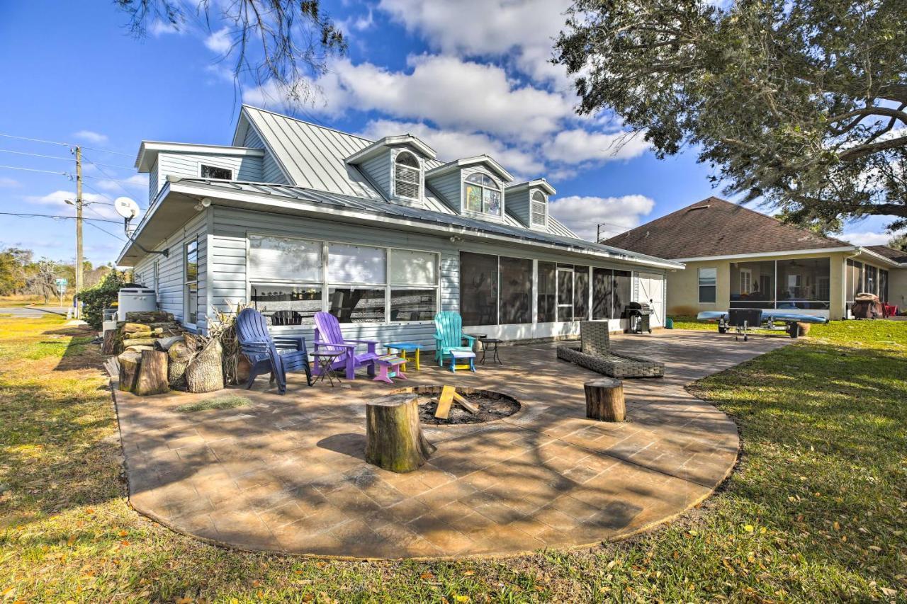 Waterfront Lake Placid Home With Dock And Fire Pit Eksteriør bilde