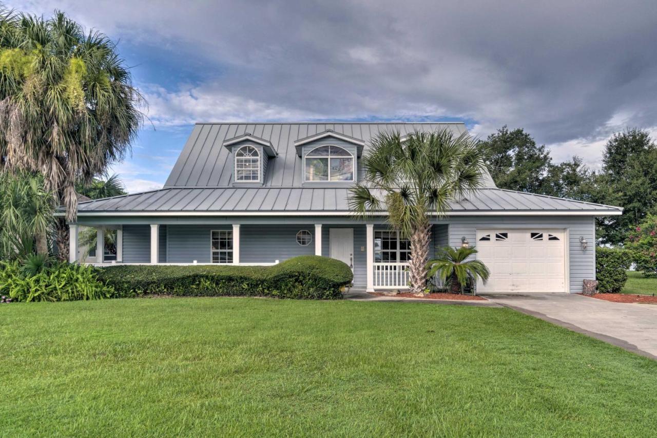 Waterfront Lake Placid Home With Dock And Fire Pit Eksteriør bilde