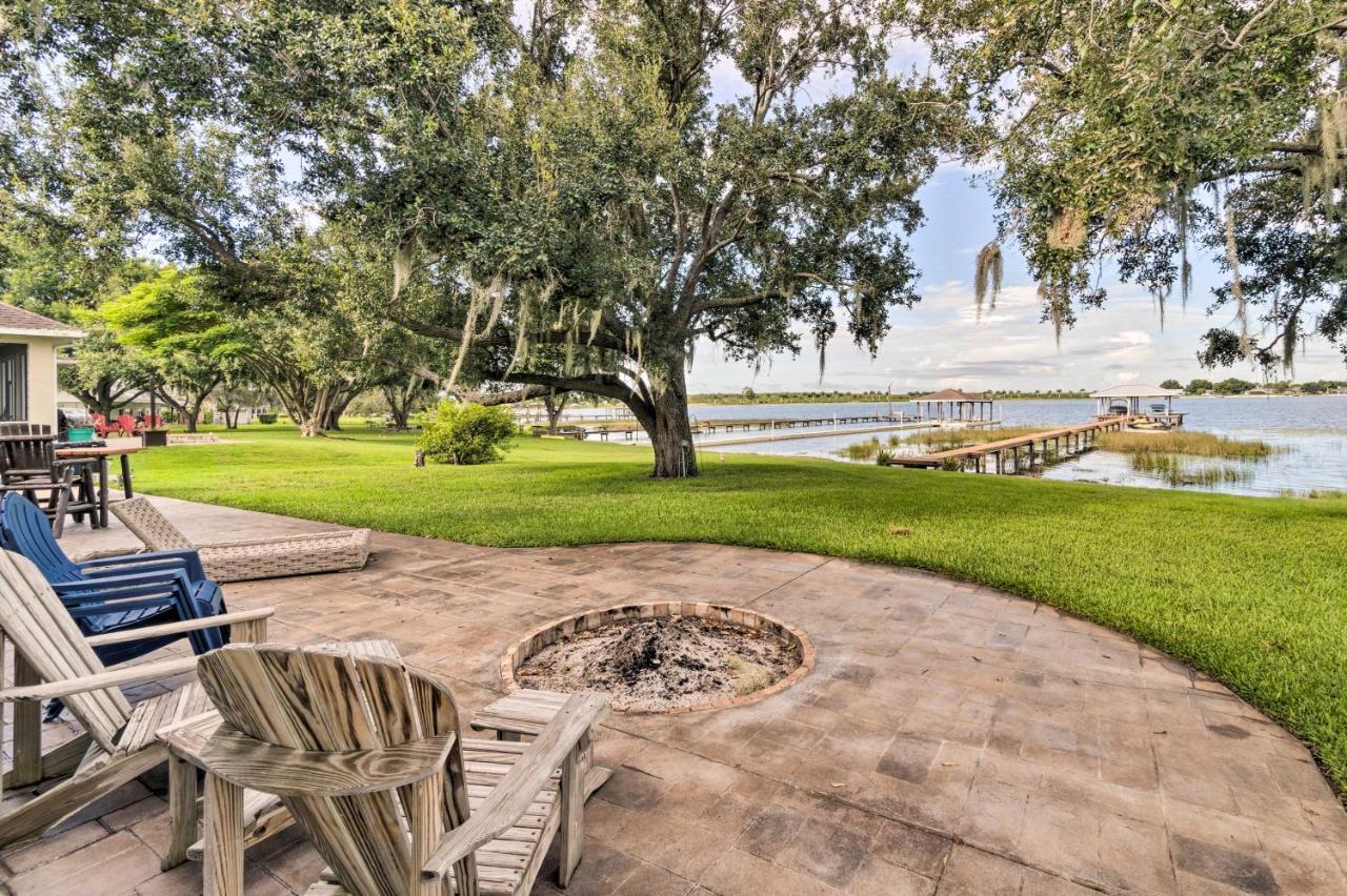 Waterfront Lake Placid Home With Dock And Fire Pit Eksteriør bilde